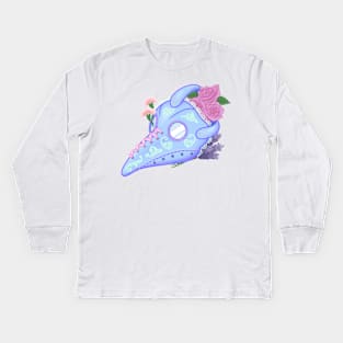 Plague Doctor Mask (pastel) Kids Long Sleeve T-Shirt